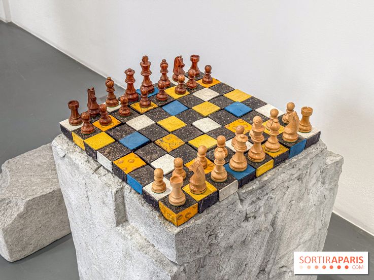 Exposition Un Siècle d'Echecs à la Galerie Perrotin