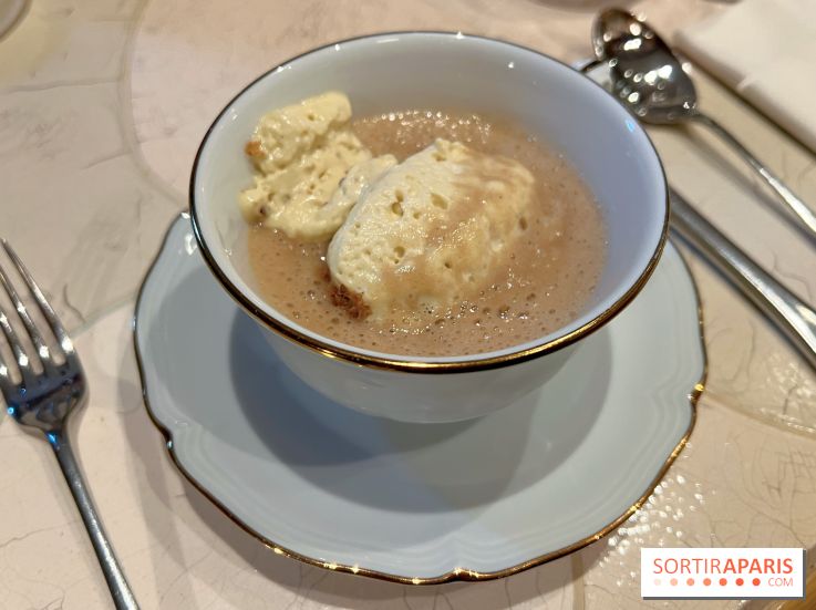 Restaurant Anne - Cappuccino de châtaigne, foie gras