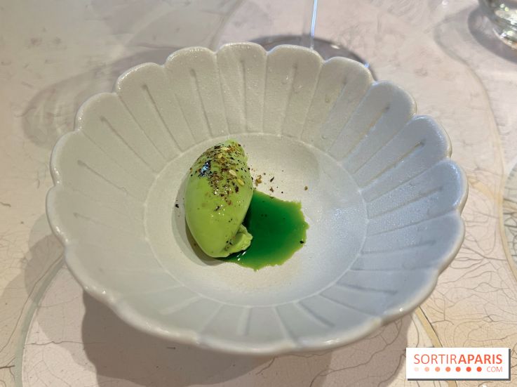 Restaurant Anne - Pré-dessert menthe oseille