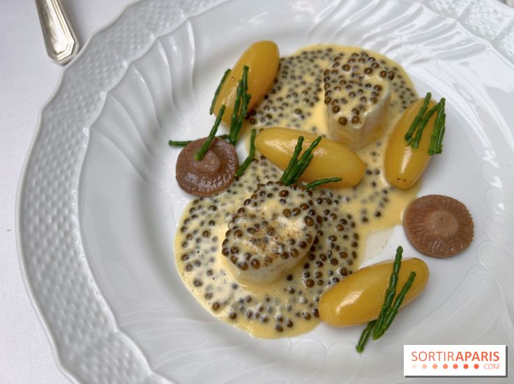 La Véranda, La Réserve Hôtel & Spa - Sole, caviar, sauce Noilly-Prat