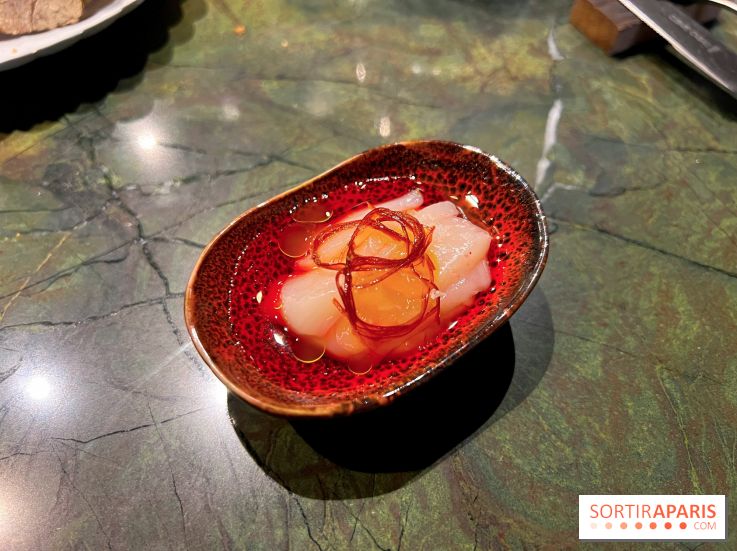 Mantra - Noix de St-Jacques crue, rose, bergamote