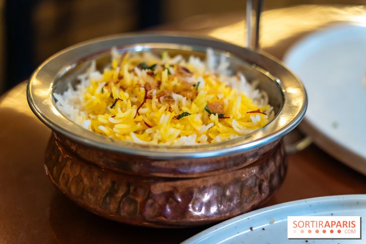 Andaaz restaurant indien Paris 17e - riz