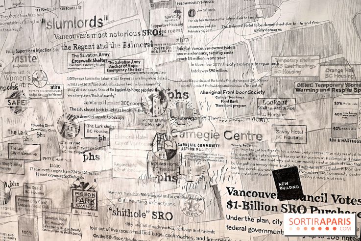 Exposition Contraste et indifférence au Centre culturel canadien - nos photos