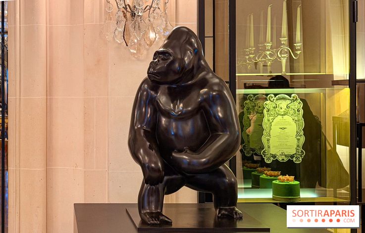 Exposition gratuite au Plaza Athénée : le bestiaire de Michel Bassompierre s'invite au palace - IMG 3885