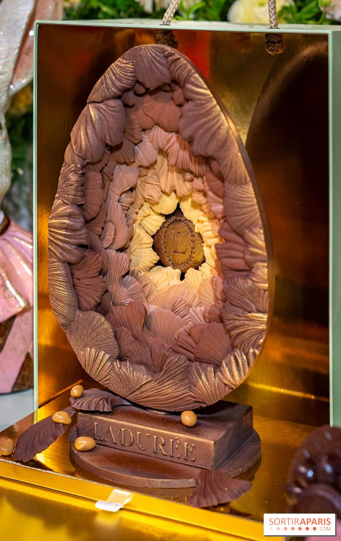 Pâques Laduree 2026 : oeufs en chocolat floral, coffrets et créations exclusives - photos