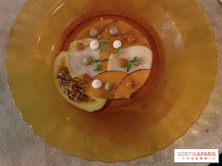 Vivide - Butternut miso poire sauce XO