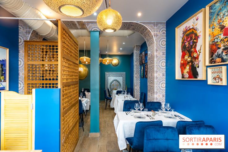 Gamra, le restaurant marocain Paris 17e - salle