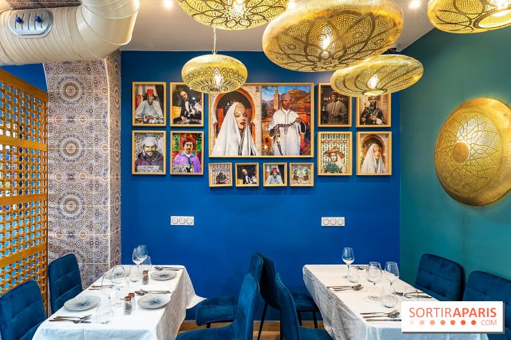 Gamra, le restaurant marocain Paris 17e - salle