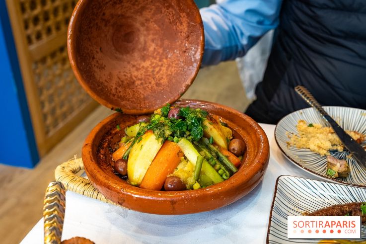 Gamra, le restaurant marocain Paris 17e - tagine végétarien