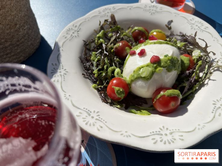 Moncœur Belleville - Burrata pesto