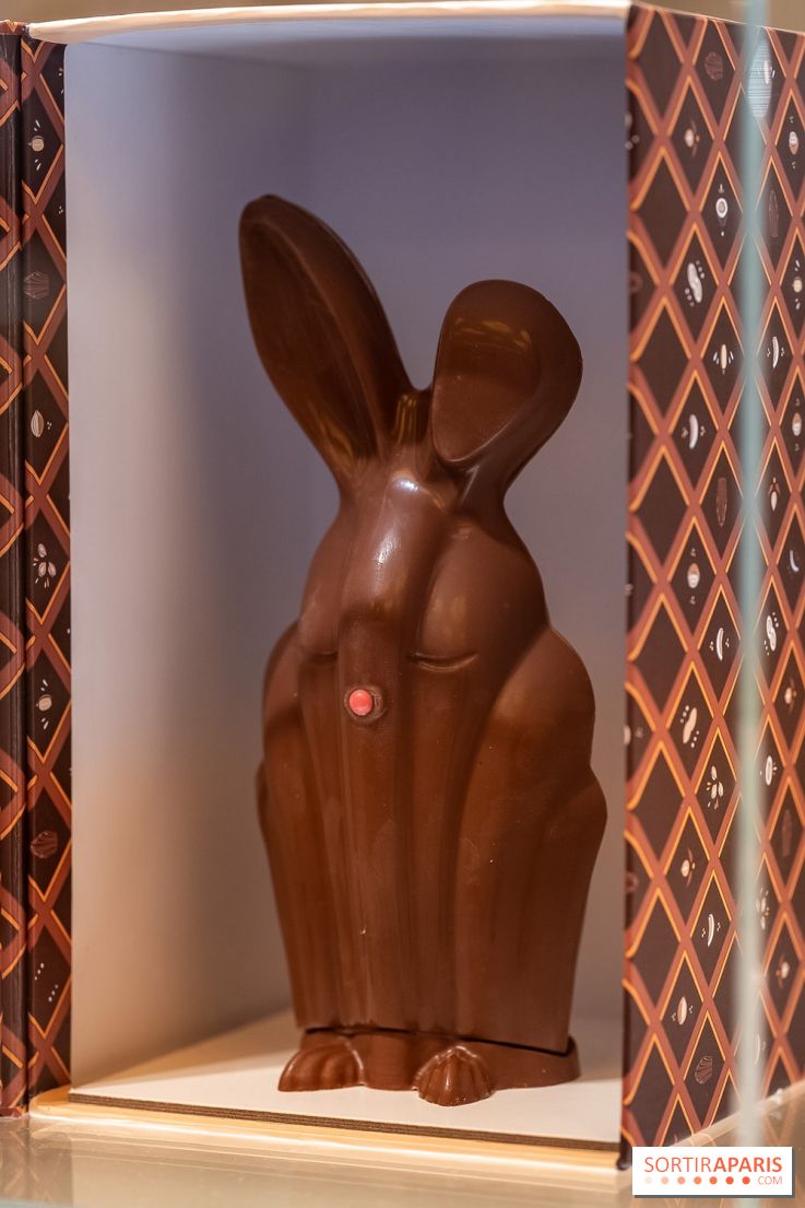 L'oeuf de Pâques gaufrette et chocolats du Ritz Paris le Comptoir - A7C06583