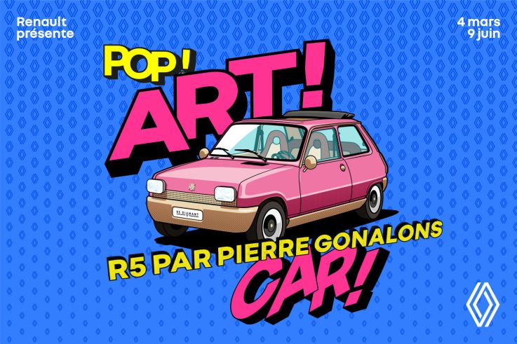 Pop Art Car - défilé renault® - SORTIR APARIS PAPARTCAR 1500x1000 R5