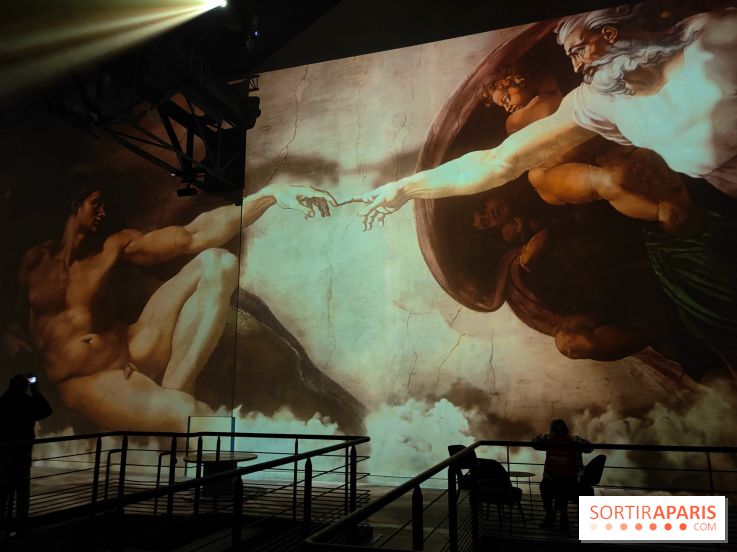 Renaissance : De Vinci, Raphaël, Michel-Ange : l'expo immersive se dévoile à l'Atelier des Lumières