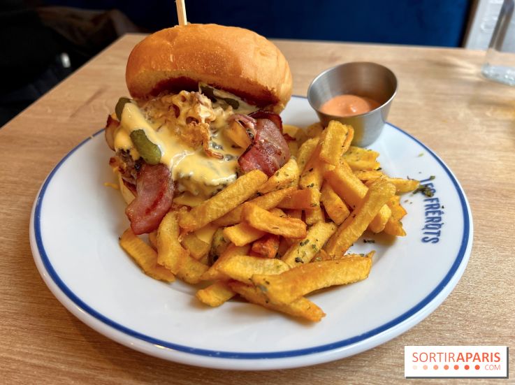 Les Frérots - Burger cheddar