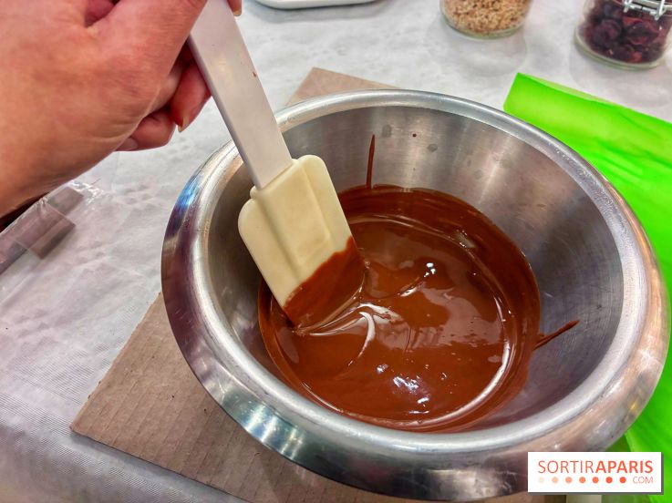 Atelier fabrication de tablettes Mon Jardin Chocolaté