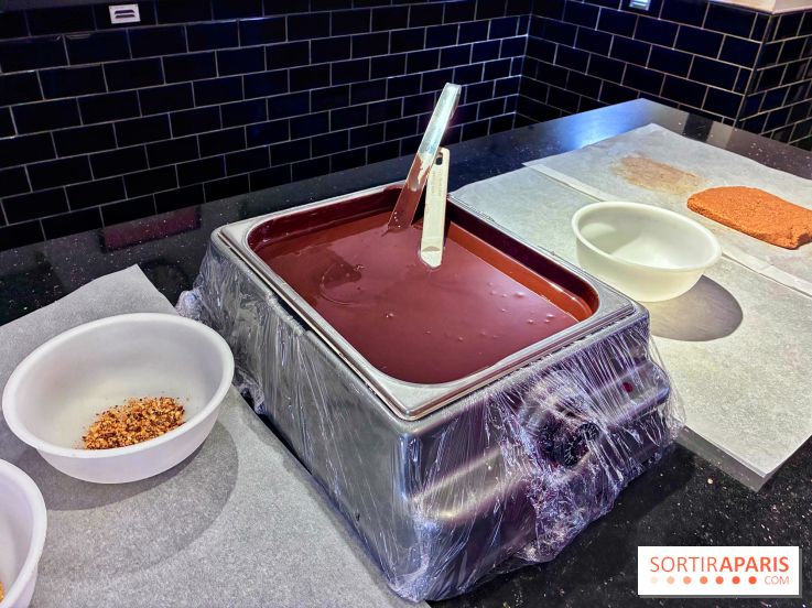 Atelier rocher praliné Edwart Chocolatier