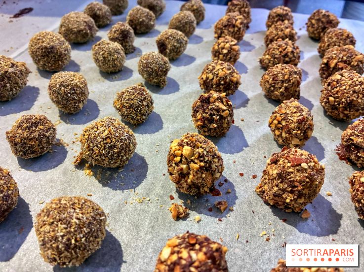 Atelier rocher praliné Edwart Chocolatier