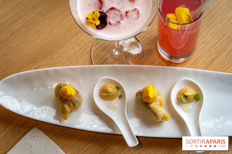 Le Camélia restaurant à Bougival- photos.