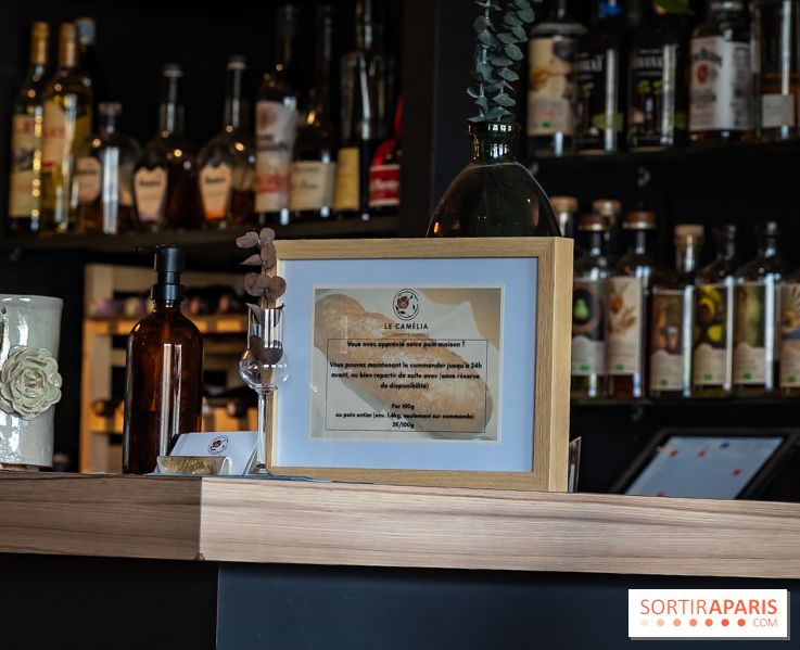 Le Camélia restaurant à Bougival- photos.
