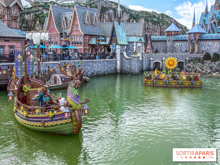 Célébration à Arendelle, le spectacle La Reine des Neiges à Disneyland Paris