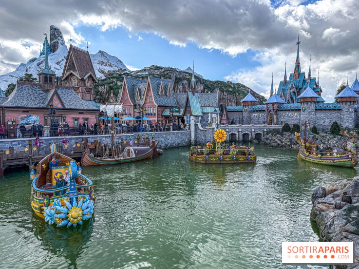 Célébration à Arendelle, le spectacle La Reine des Neiges à Disneyland Paris