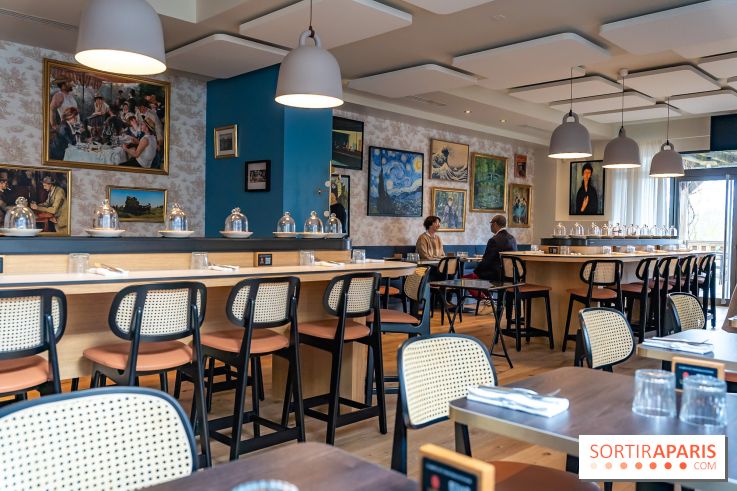 L'Auberge Nouvelle restaurant à Tremblay-sur-Mauldre dans les Yvelines - photos - salle