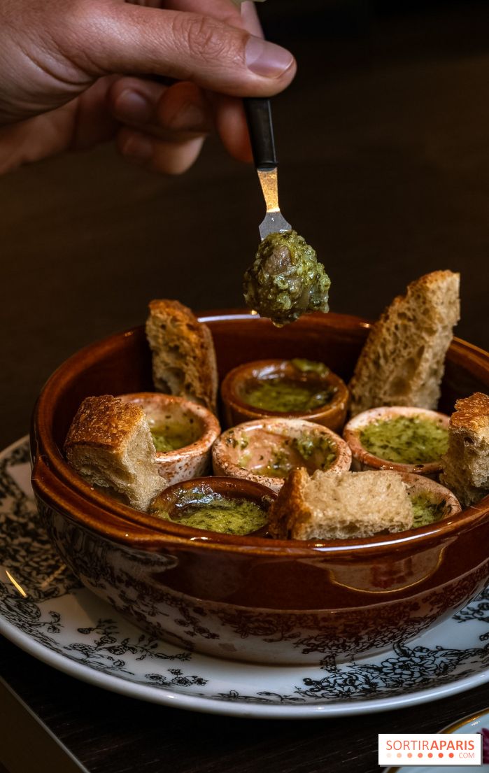 L'Auberge Nouvelle restaurant à Tremblay-sur-Mauldre dans les Yvelines - photos - escargots