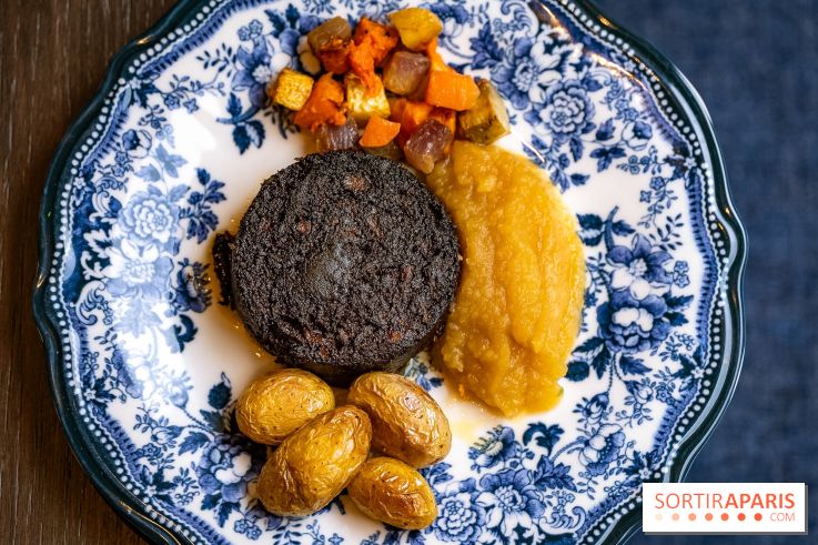 L'Auberge Nouvelle restaurant à Tremblay-sur-Mauldre dans les Yvelines - photos - boudin