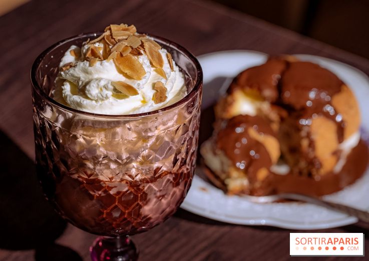 L'Auberge Nouvelle restaurant à Tremblay-sur-Mauldre dans les Yvelines - photos - poire belle Hélène 