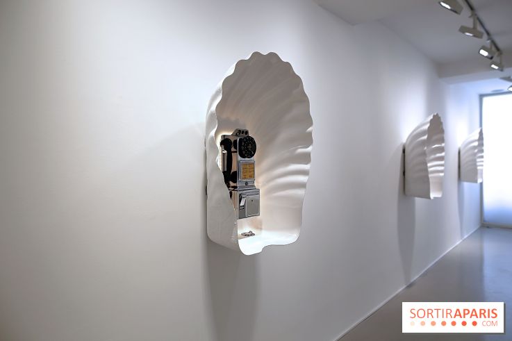 Exposition Glass Slipper d'Ariana Papademetropoulos à la galerie Thaddaeus Ropac Marais, nos photos