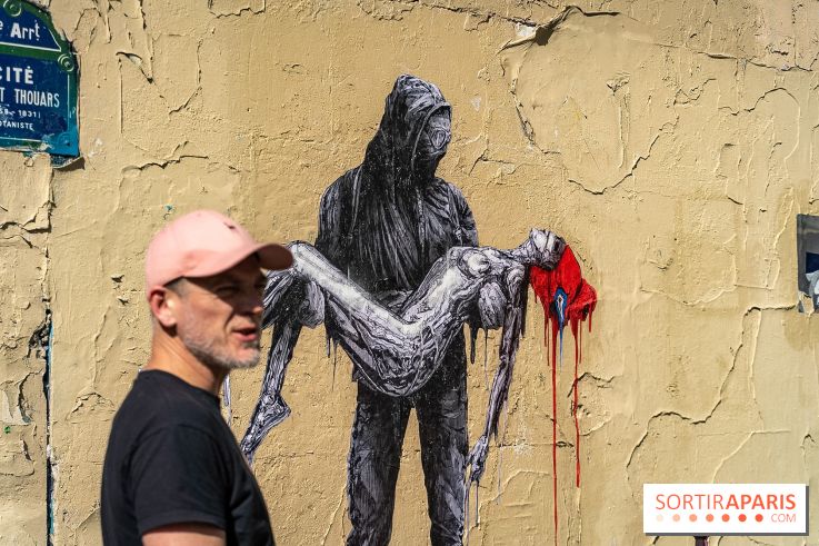 Le parcours street-art de Brusk à Paris à l'occasion d'Urban Art Fair