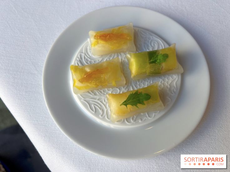 Alliance - Poireaux en vinaigrette et poivre gris, premières endives et bergamote