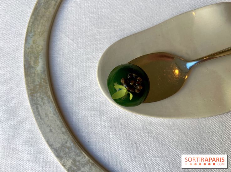 Alliance - Gelée et mousse de cresson, caviar 