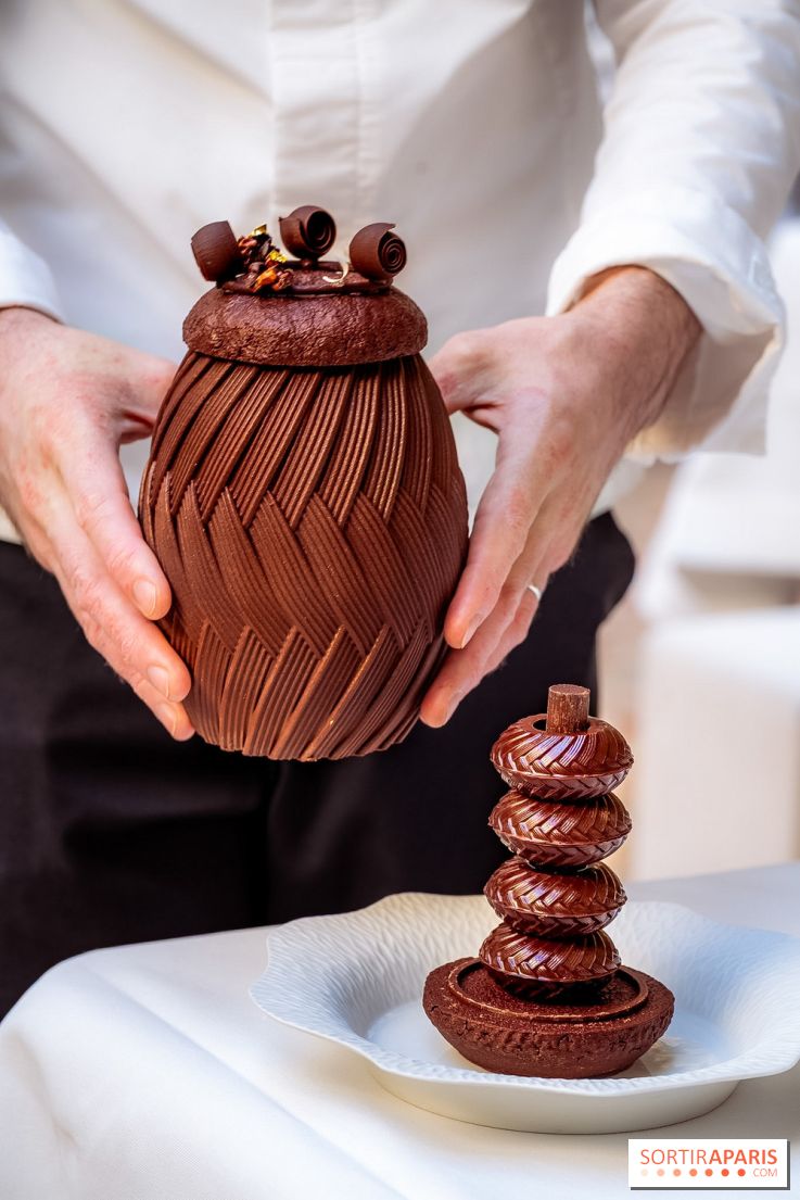 L'oeuf de Pâques Paris-Brest de la Réserve 2026 par Jordan Talbot - photos - A7C09349