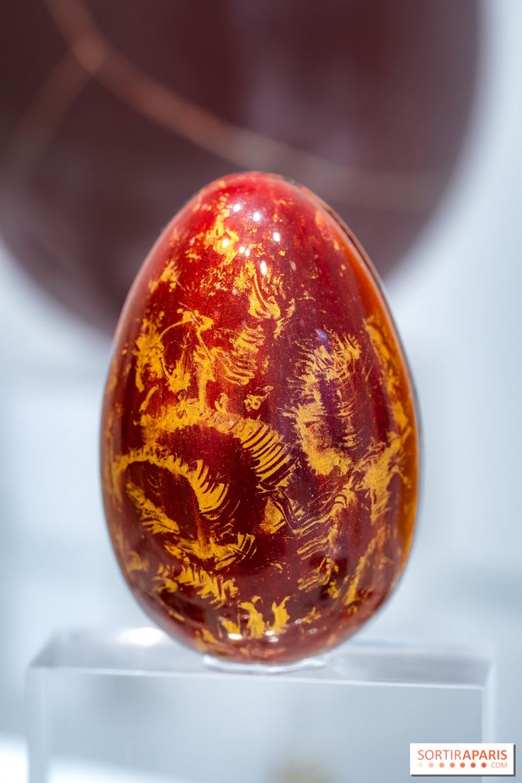 Oeufs et chocolats de Pâques de Jade Génin 2026 spécial renaissance des femmes - photos - dentelle