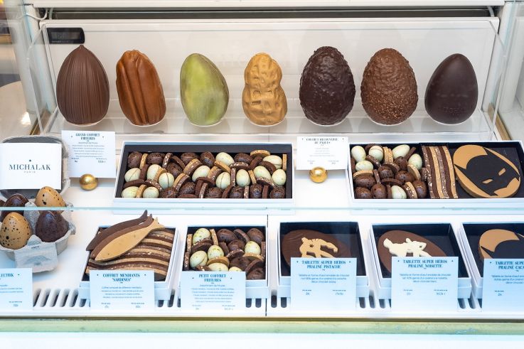 Les chocolats de Pâques de Christophe Michalak 2026 - photos  - A7C08951