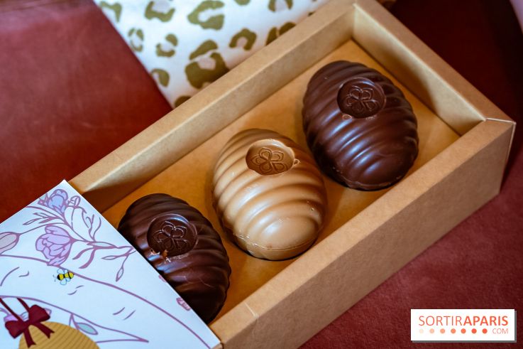Les chocolats de Pâques 2026 de la chocolaterie-pâtisserie Jardin Sucré - photos