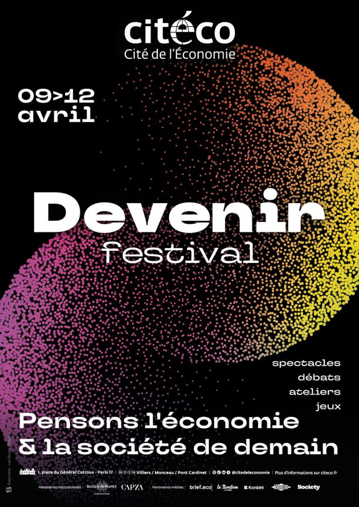 Devenir Festival à la Cité de l’Économie à Paris 17e : 4 jours pour penser demain - Copie de Devenir 2026 A3 web