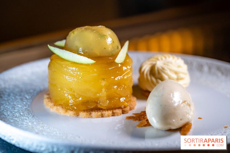 Rivages restaurent de la mer du Scribe Opéra Paris 9e, les photos - tarte tatin