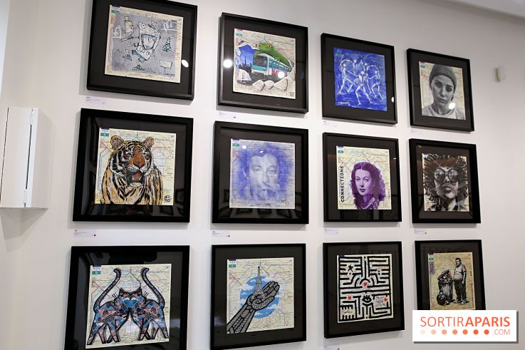 BON PLAN, l'expo de street art autour du plan de métro à Paris - nos photos