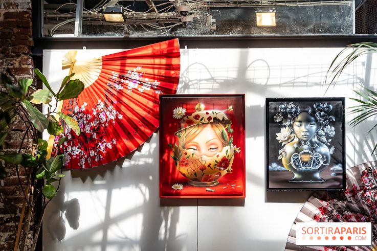 L'Exposition japonisante de Kaldea à l'espace Cinko en mode Identité - photos