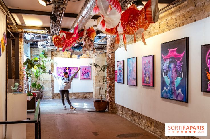 L'Exposition japonisante de Kaldea à l'espace Cinko en mode Identité - photos
