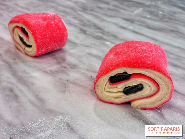 Atelier croissant bicolore
