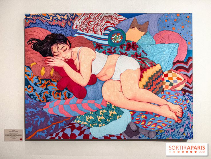 Zipcy à Paris : l’exposition La Forteresse Douce à la galerie Goldshteyn-Saatort - IMG 6602