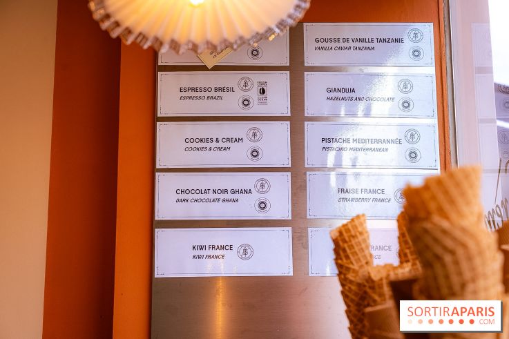 LaCrèma gelato, glacier artisanal près du Jardin du Luxembourg et du Panthéon - photos