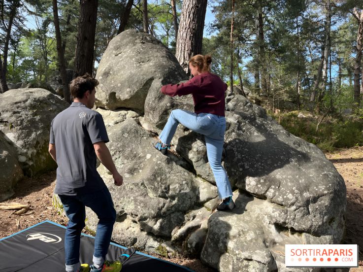 Escalade en Forêt de Fontainebleau - nos photos