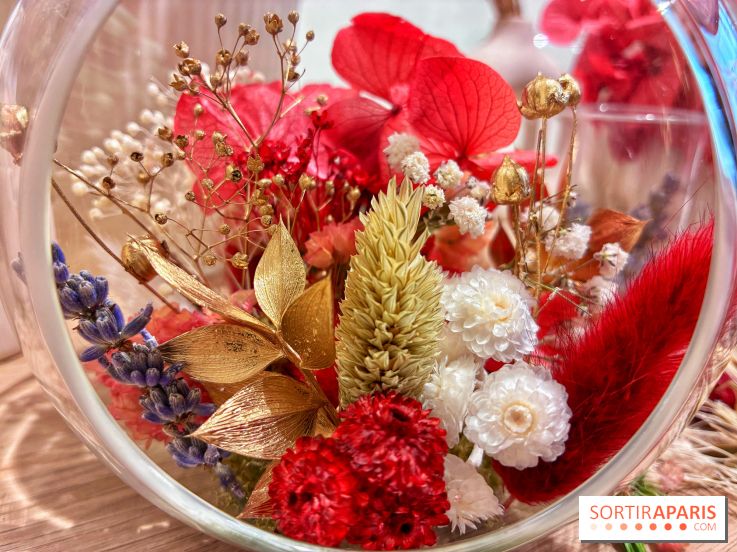 Atelier bougeoir fleurs séchées
