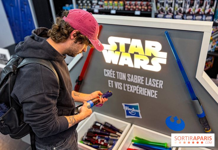Star Wars : un pop-up store de 300 m2 a atterri en plein cœur de Paris - notre avis
