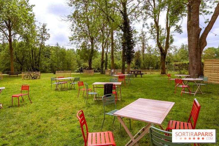 La guinguette de la pointe sauvage en bord de Marne à Vaires-sur-Marne en Seine-et-Marne