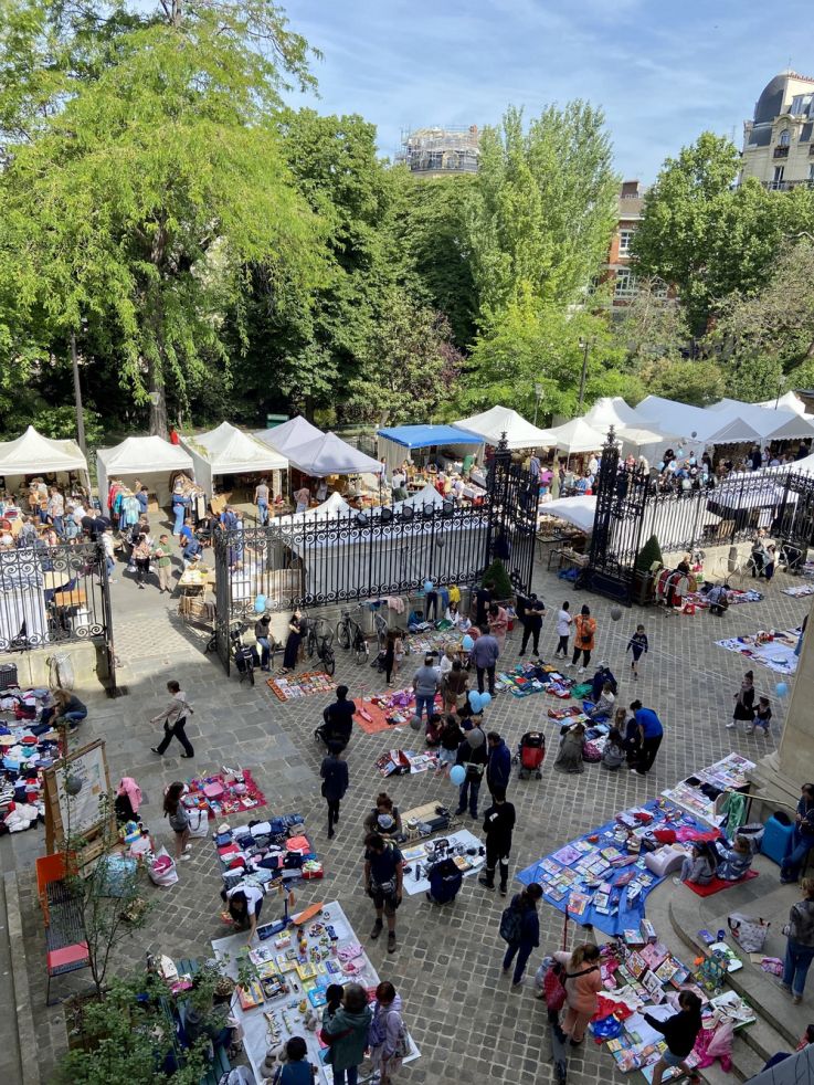 Brocante rue de Bretagne
